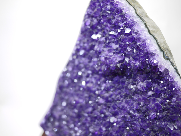 Ametyst natural stone photographic image